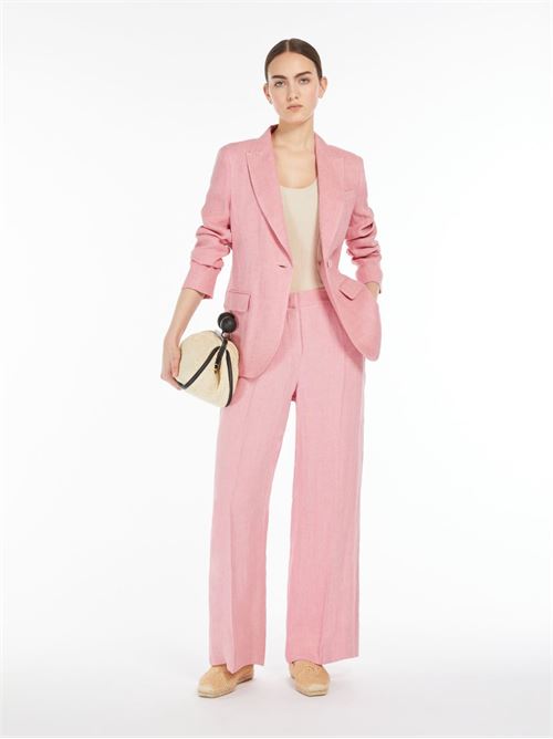 Blazer monopetto in lino MAXMARA WEEKEND | 2415041032600012